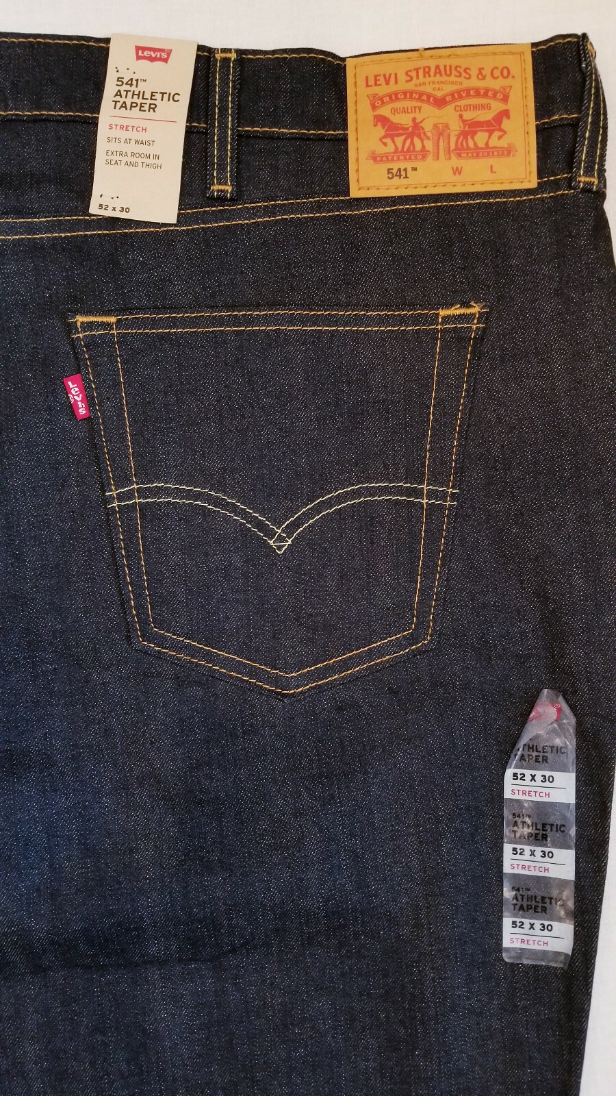 Stretch Men's Jeans 52x30 #187570000 